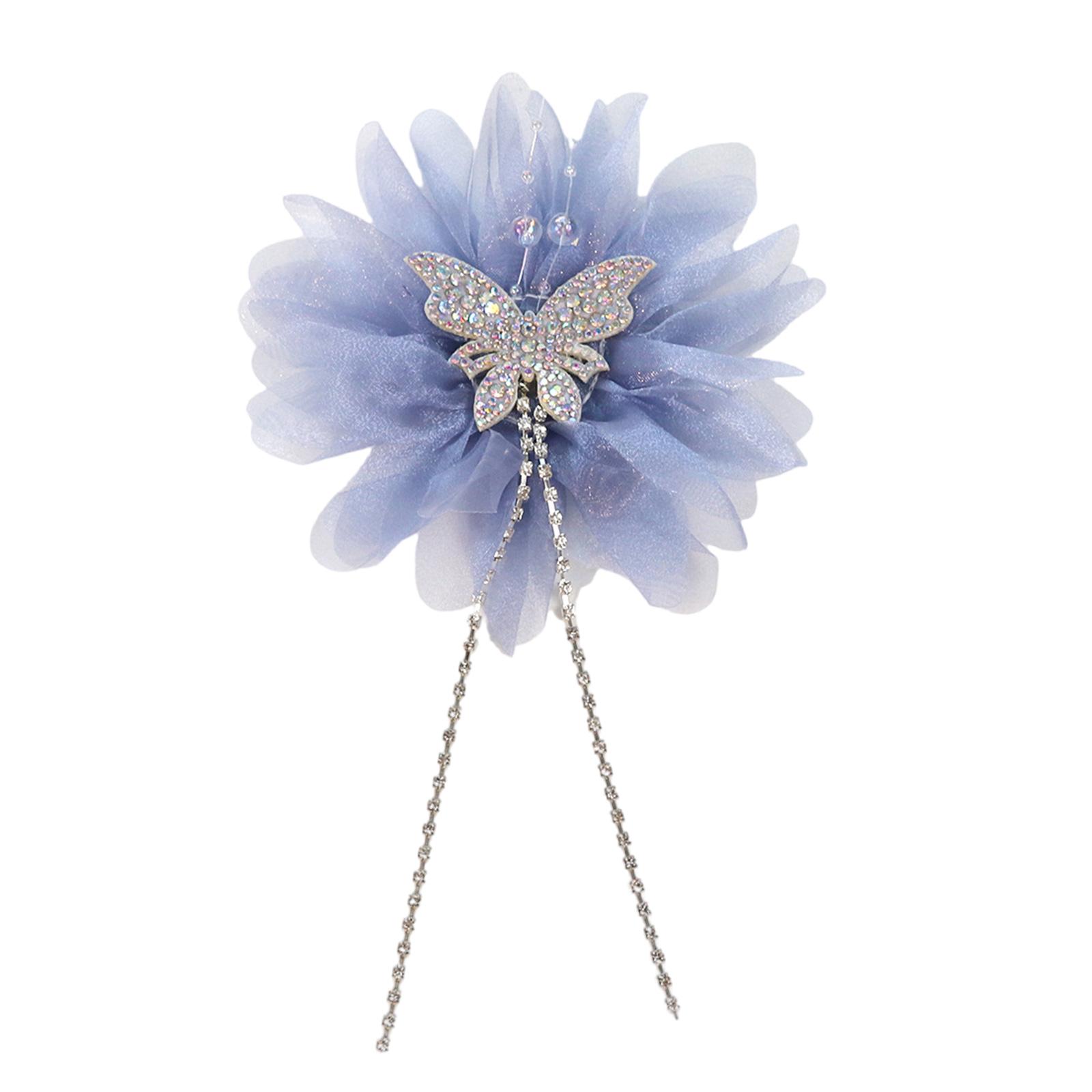 

Хрустальный Цветок Художественная Аппликация для Заколки для Волос Одежды Шляпы Шитья Брошь DIY Шарф Украшения Аксессуары для Свадебного Платья синий