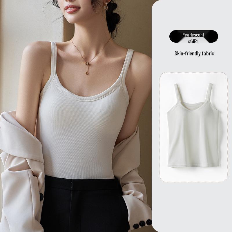 Damen Ärmelloses Anti-Expositions-Camisole-Top - Sommer Ober- und Unterbekleidung Basis, Seitliche Fettabdeckung