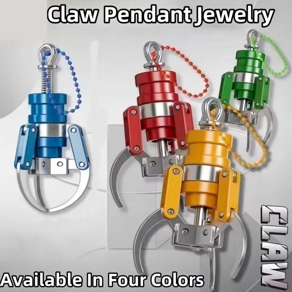 Simulation Catch Dolls Claw Model Press Type Grasping Claws Key Chain Birthday Gift