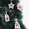Santa House Faceless Man Pendant Pentagram Christmas Decorations  New Year