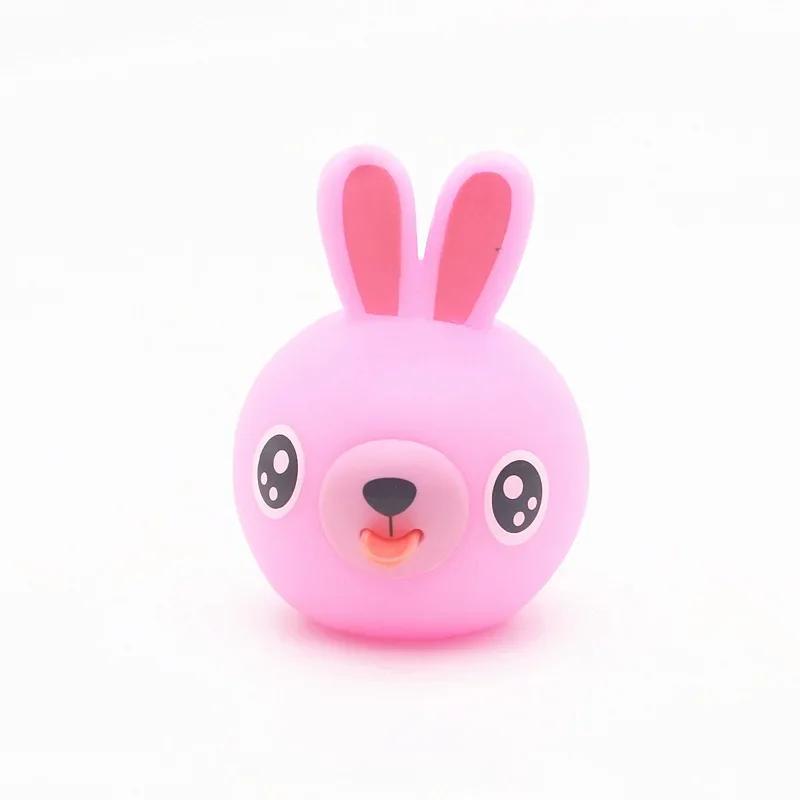 Talking Animal Baby Toys Jabber Ball Tongue Out Stress Relieve Soft Cute Tiger Pig Dog Ball Great Gifts for Kids Adult Baby Toy