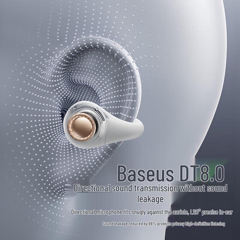 Baseus AS01 Clip-on Open-ear Sports Bluetooth Earphones