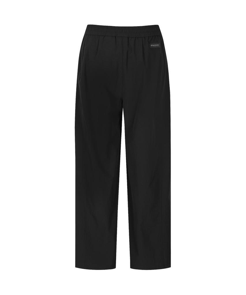 DISCOVERY EXPEDITION Women'S Freshvent Lightweight Woven Training Semi-Wide Pants (Black)