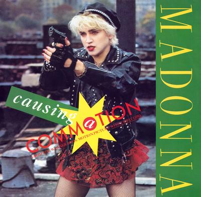12inch Record MADONNA  Causing A Commotion W8224T Sire 1987 UK Dance  Electronica Used