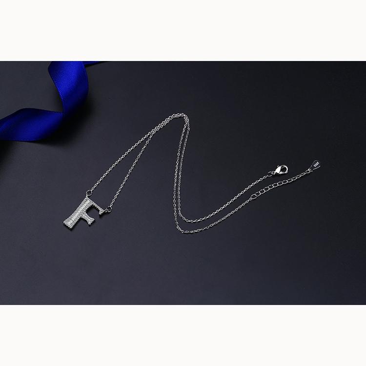 26 Letters of The Alphabet Necklace Female Romantic Travel with The Same Short Section of The Collarbone Chain Valentine's Day Gifts Necklace
