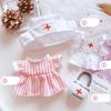 Nurse Dress Set 20CM Cotton Doll Clothes Replacement Plush Toys Clothes  20cm Cotton Doll