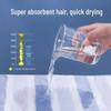 Schnelltrocknender Superabsorbierender Haustierbademantel für Katzen und Hunde - Dickes Handtuch