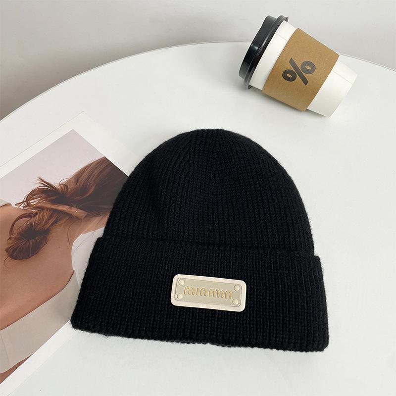 Autumn and Winter Large Head Circumference Thickened Warm Ear Protection Cold Hat Versatile Loose Pile Woolen Hat