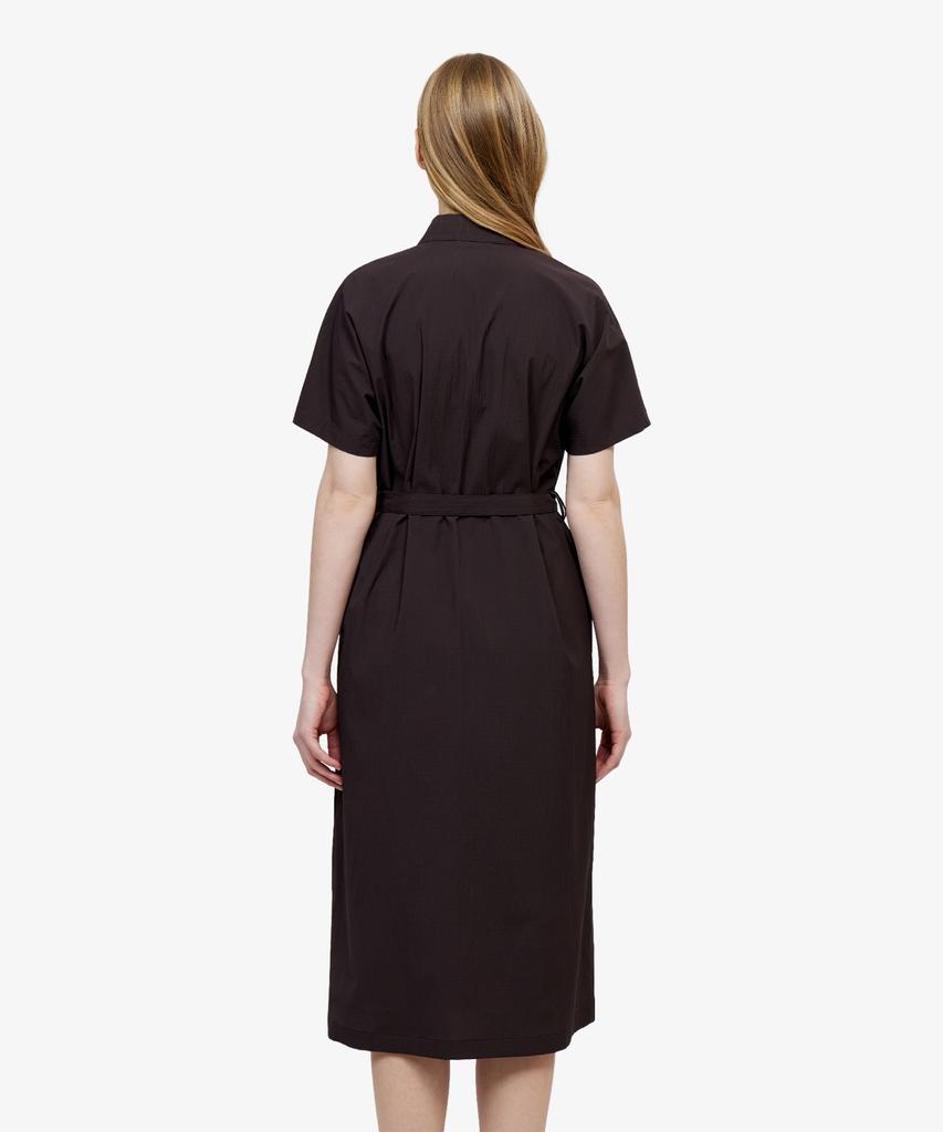LACOSTE Women'S Belted Short Sleeve Shirt Dress Ef306E-56G Lfa
