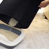 Haustier Katzenklo-Matte Wasserdicht Doppellagig Haustier Katzenklo-Matte Rutschfest Sand Katzenmatte Waschbar Bettmatte Reinigungsmatte Produkte für Katze