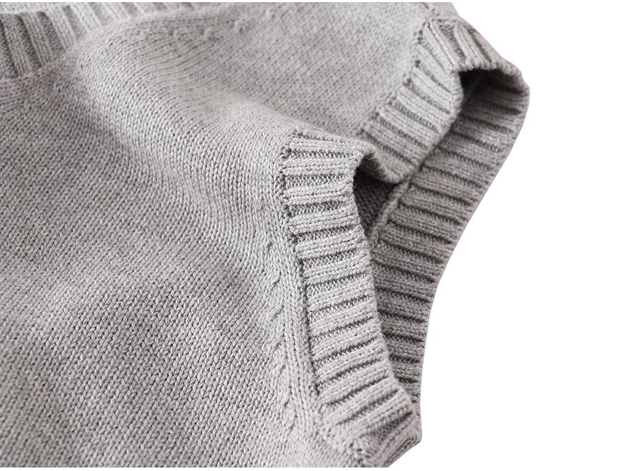 British College Style JK Uniform Vest, Japanese-Inspired Sweater