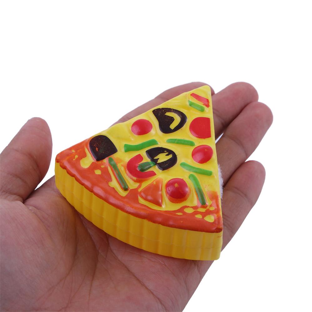 6 Pcs Kitchen Simulation Small Food Toy Kitchen Toys Simulation Kitchen Pretend Play Pizza Toy