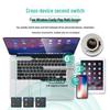 Portable Silent Bluetooth Wireless Keyboard and Mouse Set for Tablets