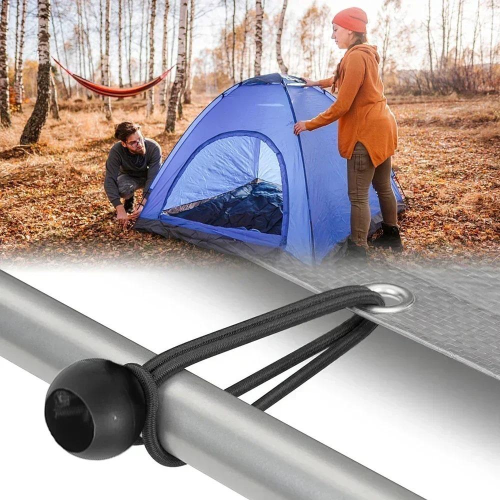 10 Stück 10-30CM Planenbefestigungswerkzeug Mehrzweck Elastisches Band Krawatte Vordach Bungee-Seile