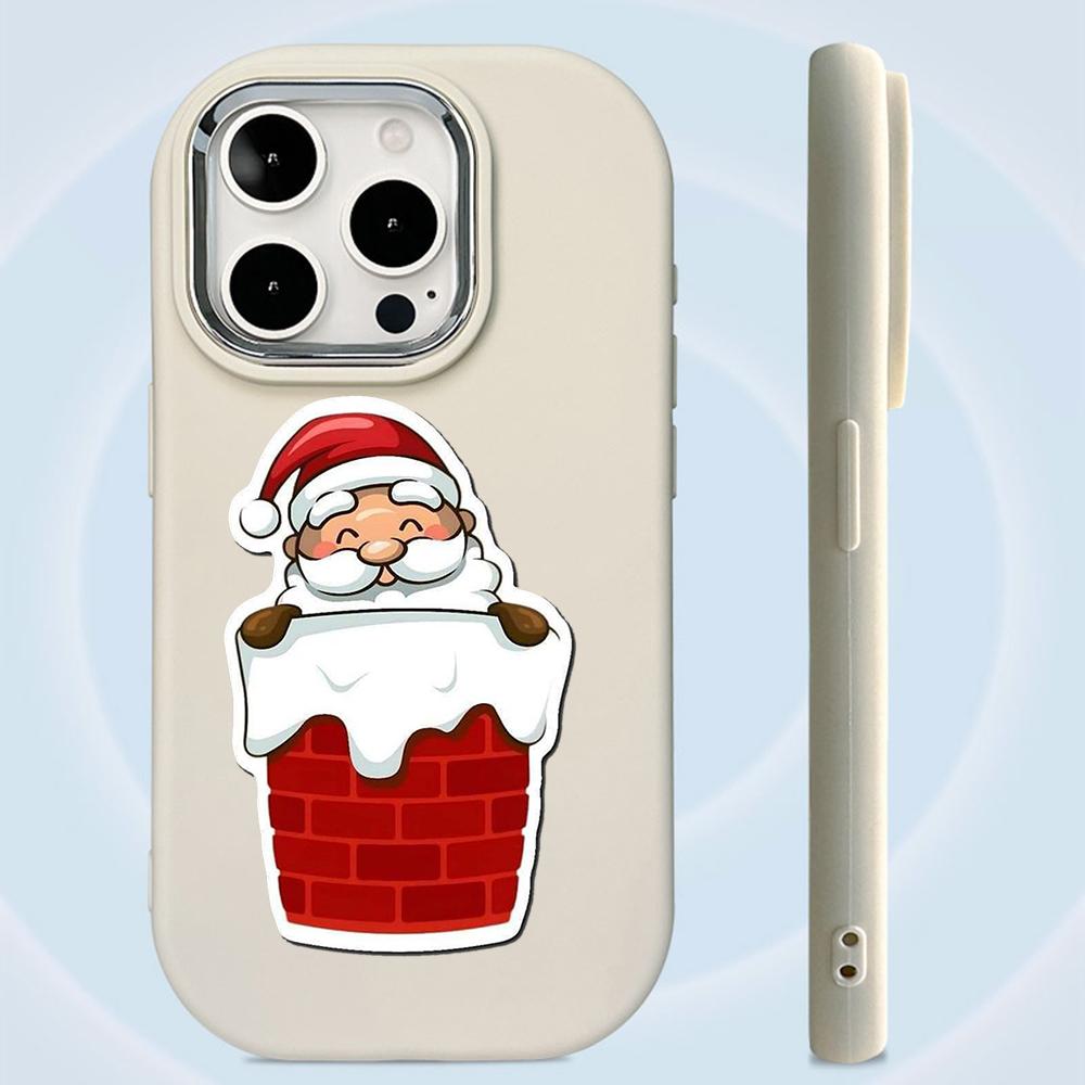 N101 Веселые рождественские художественные мягкие чехлы для телефонов Samsung S24 S23 — фото 4