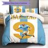 Poster Haaland Biancheria da letto Set piumone Copripiumone Federa Decorazione per la casa Regalo di compleanno (1 * copripiumino + 2 * federa, senza nucleo)