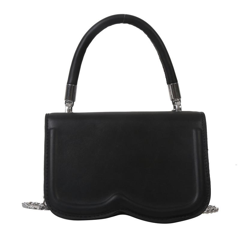 Stylish Fresh Texture Handbag 2023 Summer New Simple Solid Color Single Shoulder Slant Bag