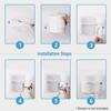 Wall Mount Router Holder Bracket Mount Stand Holder Compatible with   Deco X20 or Deco X60