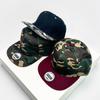 New Unisex Color Block Camouflage Baseball Hats Flat Eave Breathable Hip Hop Sunshade Peaked Caps Versatile Fashion Personal Ins