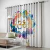 Mandala Lotus Datura  Window Curtains Scenic Curtains for Living Room Decorative Items Living Room