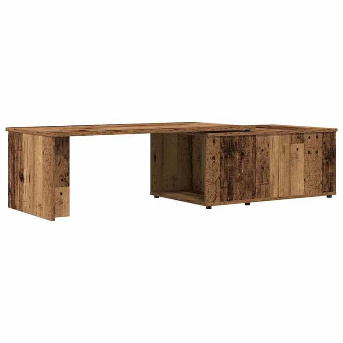 VidaXL Coffee Table Old Wood 150x50x35 Cm Engineered Wood, Side Table, Living Room Table, Side Table, End Table 855980