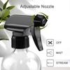 4 Glass Spray Bottles, 16oz Clear Glass Spray Bottles  Adjustable Nozzle, Reusable Containers for Cleaning, For Cleaning