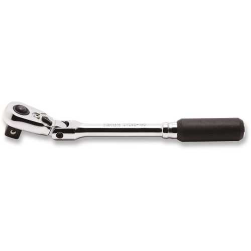 Kohken 2726ZB-3/8(L160) Z-EAL 3/8" (9.5mm) SQ. Push-Button Swing Ratchet Handle (Slim)