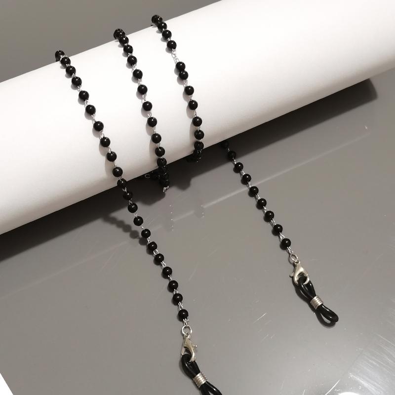 Fashion Eyeglasses Chain Pearl Beaded Trendy Women Outside Casual Sunglasses Accessory Necklace Gift Mask Hanging Rope