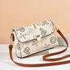 Bags Women's Large Capacity Fashion Versatile Women's Bags New Clutch Bags Women's European and American Fashion Printed One Shoulder Crossbody