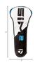 TaylorMade 2021 Golf Sim2 Fairway Wood Headcover in Black/White/Blue/Lime Neon