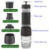 3 In1 Portable Coffee Machine Hot/Cold Water Manual Espresso Maker For Capsule & Ground Hand Press Brewer hiking Travel