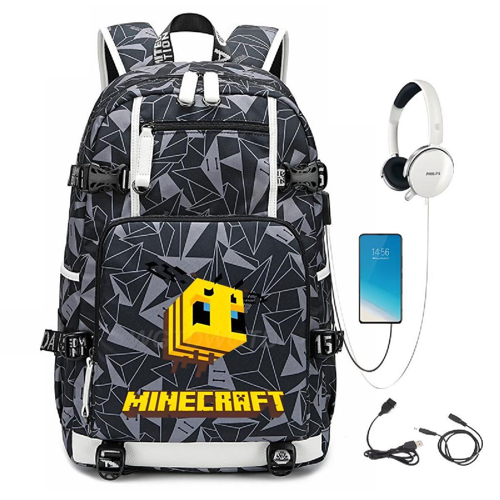 Game Merchandise Outdoor Travel Bag Large Capacity Usb Backpack