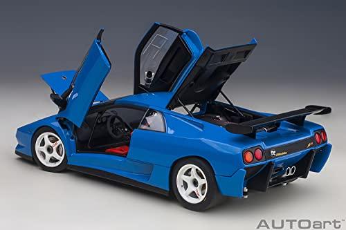 AUTOart 1/18 Scale Lamborghini Diablo SV-R BLU LE MANS (Blue) Finished Model 79148