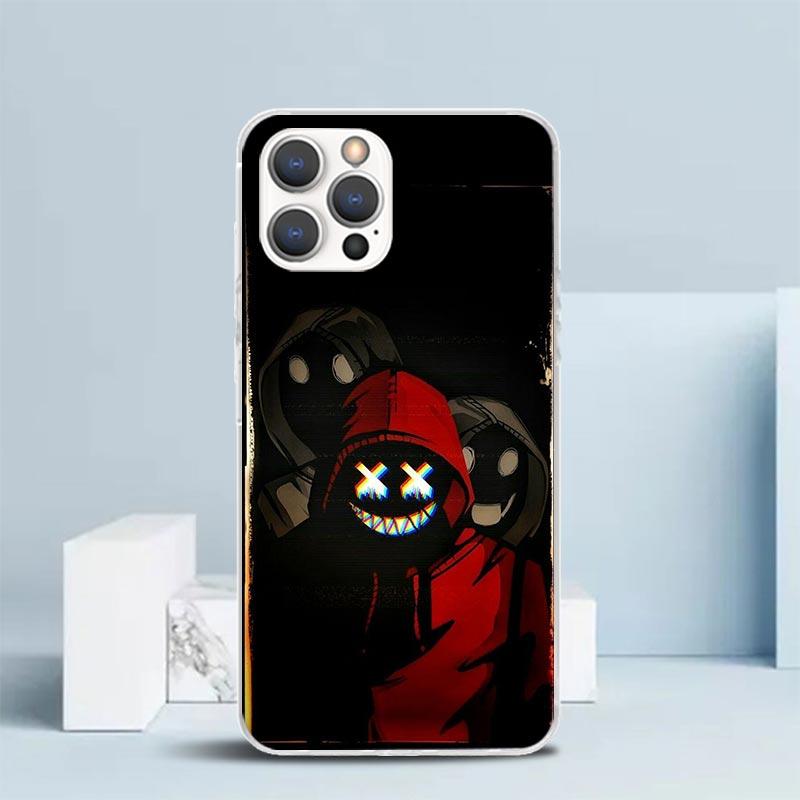 Devil Bad Boy Anime Soft Cover for iPhone 16 17 Air 15 14 Pro Max 16E Phone Case 13 Mini 12 11 7 SE 8 Print Pattern Fit Cases 16