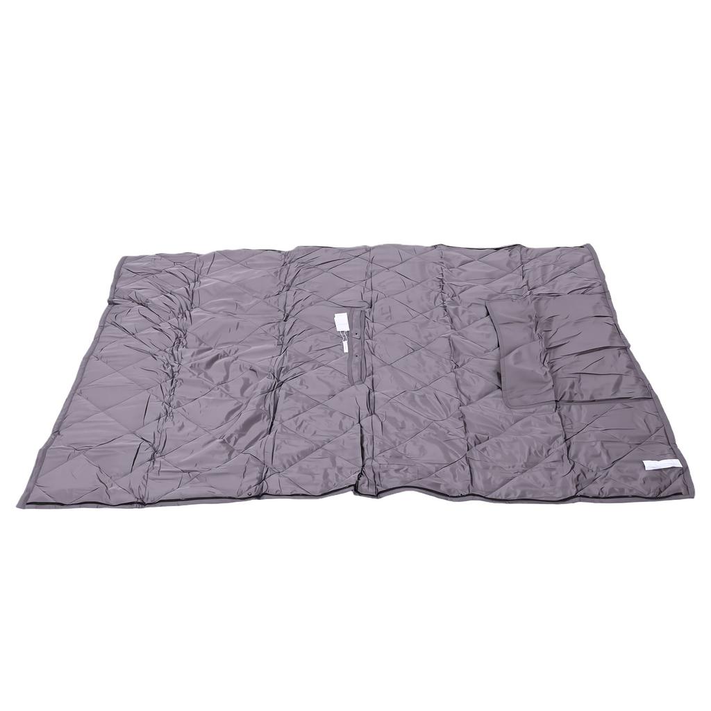 Poncho Liner 4 In 1 Multi Functional Quilted Camping Blanket Compact Water Proof Outdoor Portable Sleeping Bag Wearable Shawl