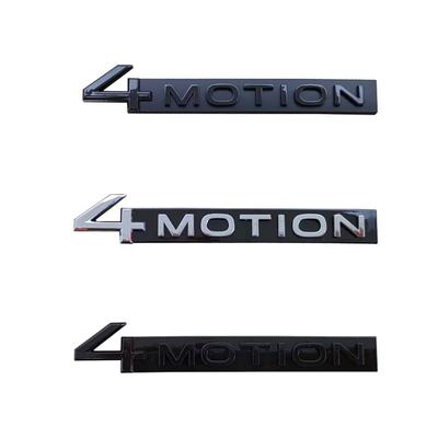 1Pc 3D ABS Car Styling 4Motion Rear Trunk Fender Emblem Badge Sticker Decal for Tiguan Touareg Tayron Golf