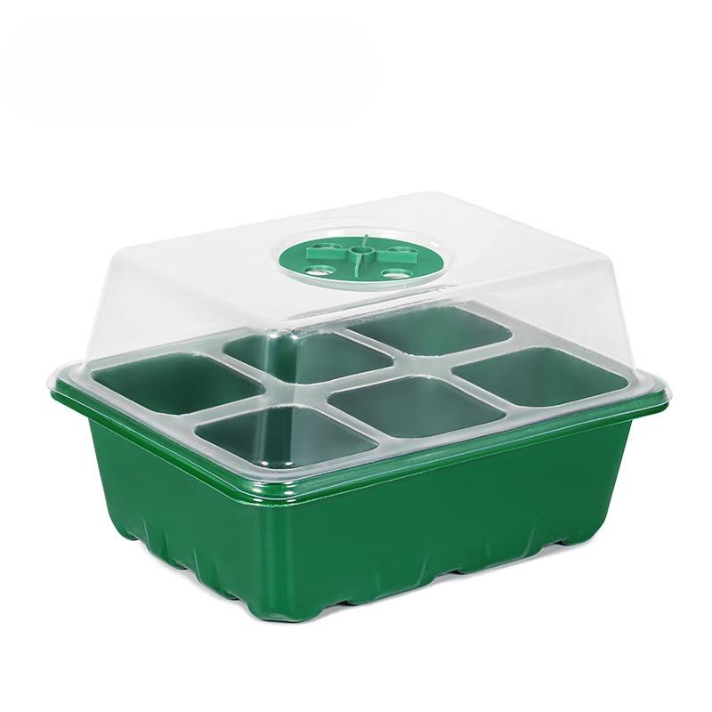 Disco Iniciador de Sementes com Lâmpada de Crescimento, Kits de Germinação de Sementes, com Cúpula de Umidade Ajustável, Disco Iniciador de Mudas com Tampa Elevatória
