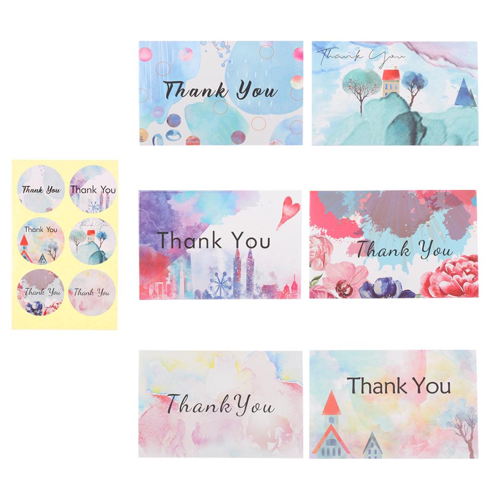 Package Inserts "Thank You" Cards Express Appreciate Flower Thank You Letter Appreciate Cards