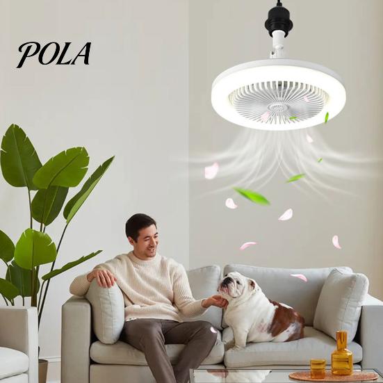 Sleep Mode Fan Light 2-in-1 Ceiling with LED Remote Control 3 Speed Settings Low Noise Ultra-bright Flicker Free Lamp Stress-relief