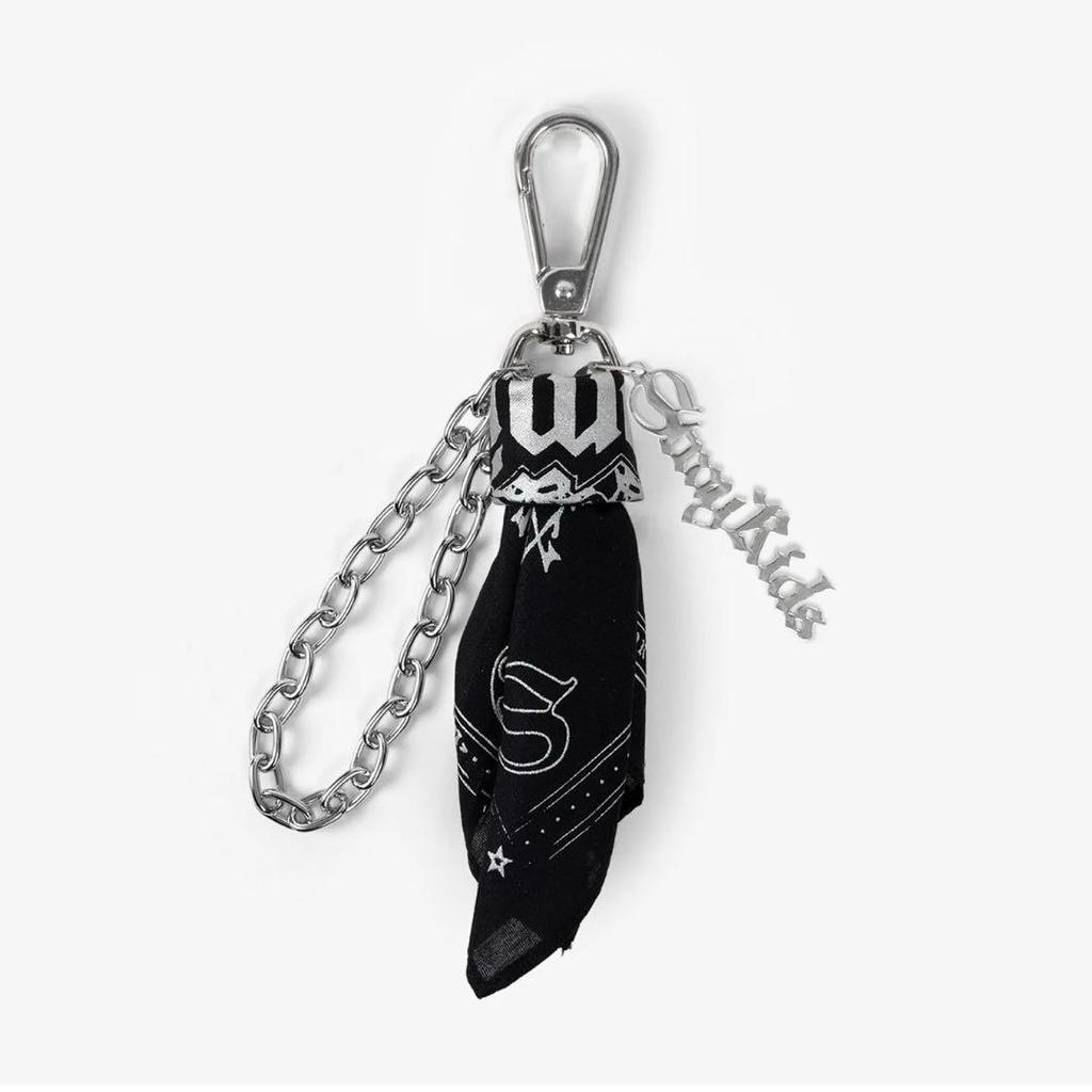 [USED] StrayKids SKIZ Bandana Keychain DominATE Tour