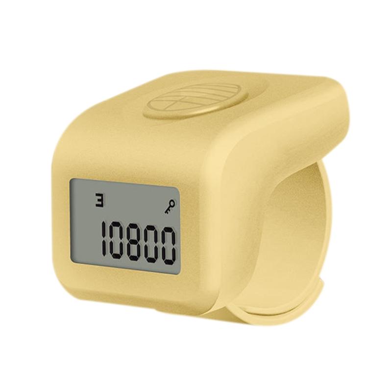 Portable Mini Rechargeable Digital Finger Ring Electronic Hand Tally Counter Silent Prayer Counter Clicker 9 Dropshipping