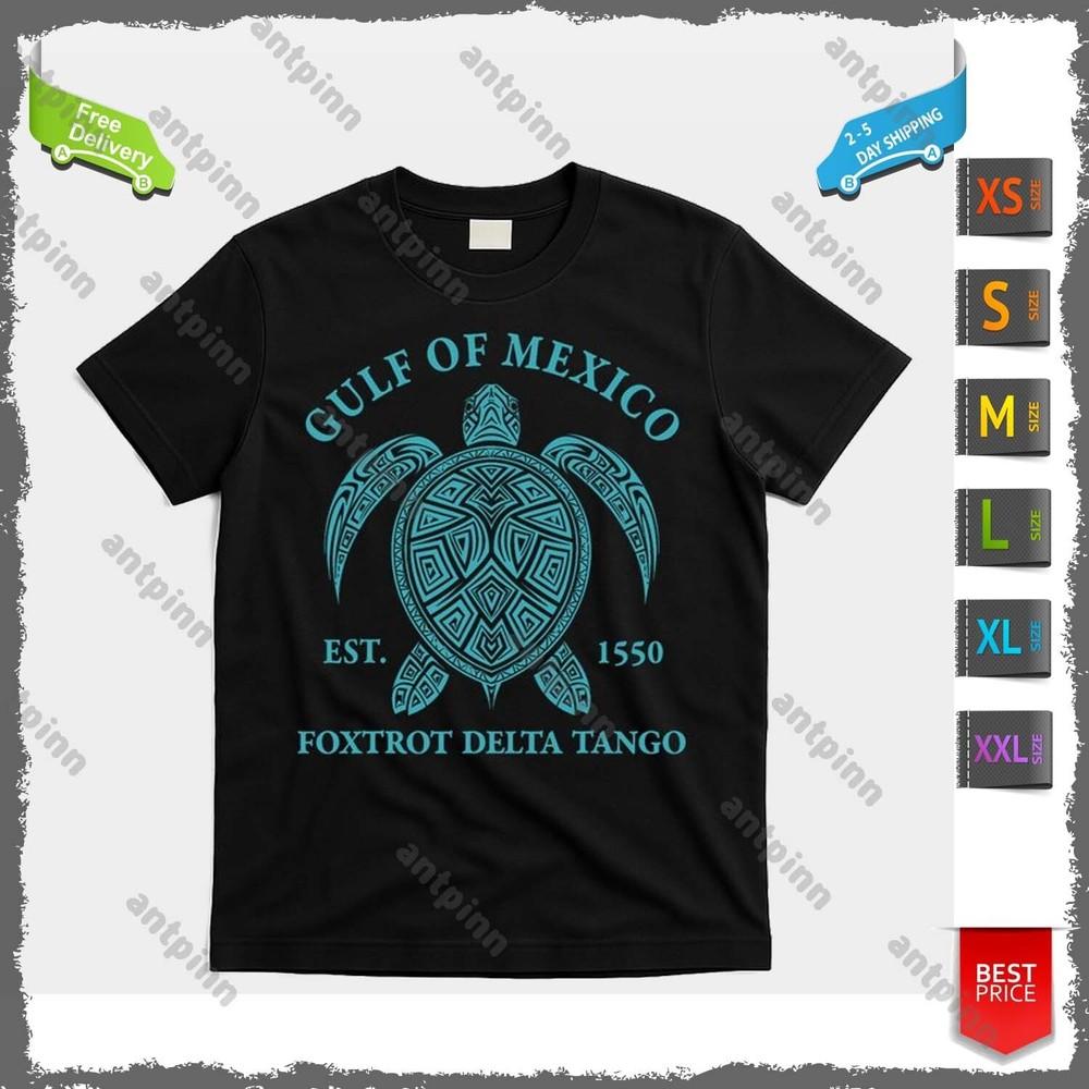 Gulf Of Mexico Turtle Foxtrot Delta Tango EST 1550 T-Shirt Unisex Unisex T-Shirt M