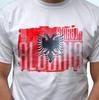 Albanien Flagge Design weiß Kinder Jungen T-Shirt Oberteil modernes Tee - s s Kinder Babygrößen