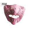 Home Celebration Accessories Latex Halloween Half Face Masque for Adults, Scary Horror Party Comfortable Cushion with Elastic Strap Cosplay, Carnival