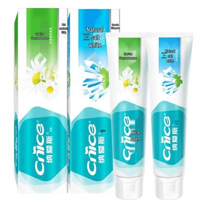 NICE Toothpaste Family Pack - Cool Ice Chrysanthemum & Natural