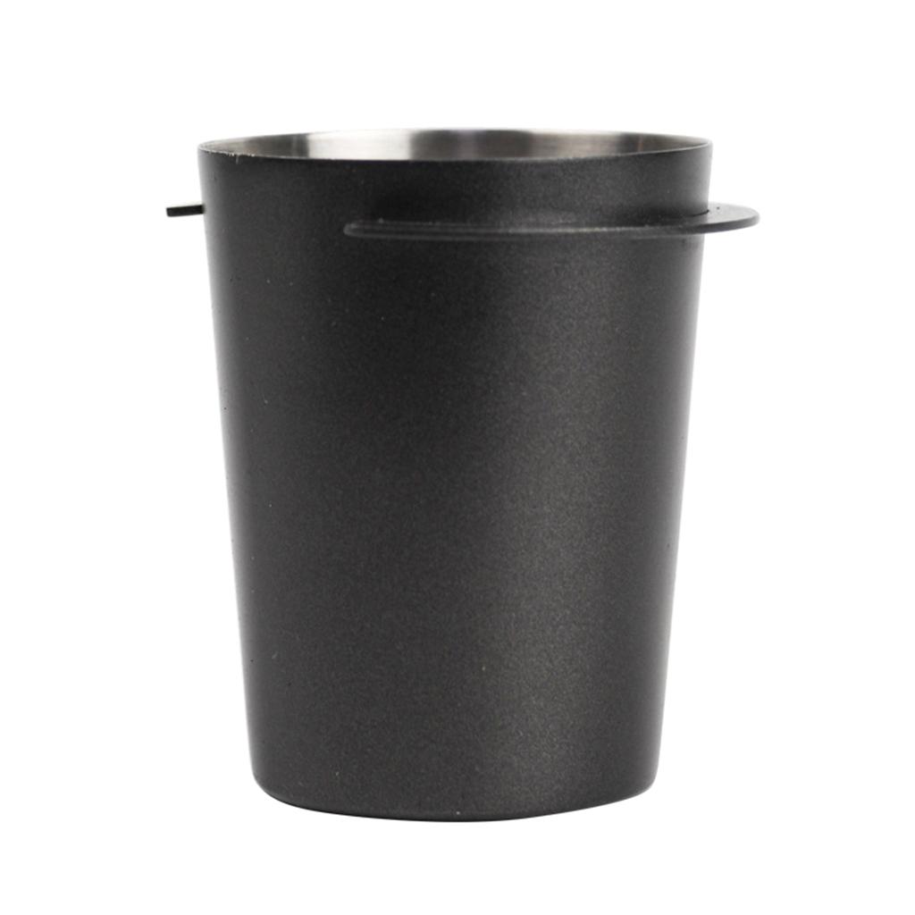 Edelstahl Kaffee Dosierbecher Kaffee Schnüffelbecher Pulverspender für 58mm Espressomaschinenbecher Ersatzteile Maschinen Zubehör