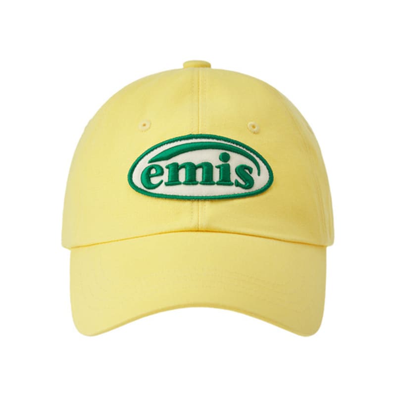 

EMIS FOOT PRINT WAPPEN BALL CAP-YELLOW YELLOW