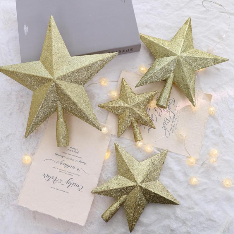 Christmas Tree Topper Star With Modern Design For Holiday Decorations