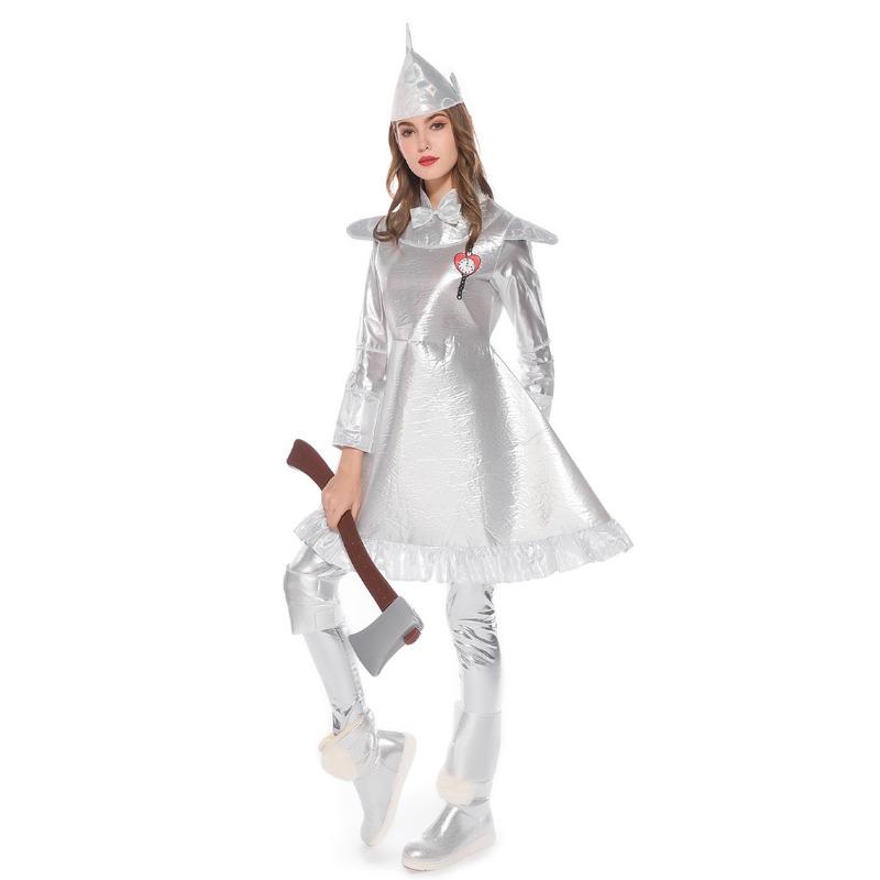 Halloween Parent-Child Tin Man Costume Adult Men's and Women's Iron Man Costume The Wizard of Oz Boys and Girls' June 1 Costume