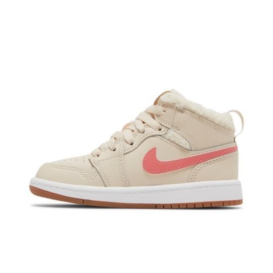 

Air Jordan 1 Mid Utility PS Fleece DO2208-264 EU 28 бежевий